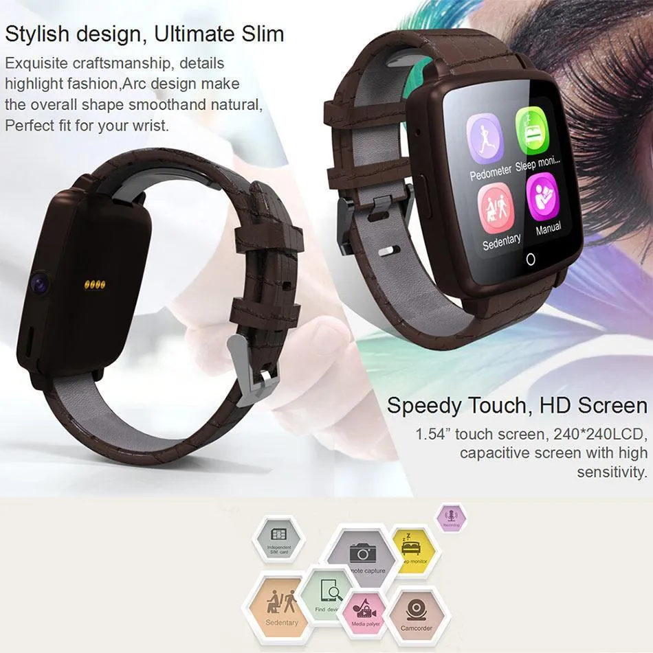 New Bluetooth Smart Watch Support SIM TF Card Smartwatch Wearable Devices for Android Phones