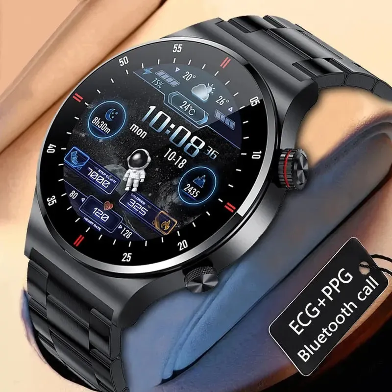 New Bluetooth Smartwatch Men Sports Fitness Tracker Waterproof Smartwatch