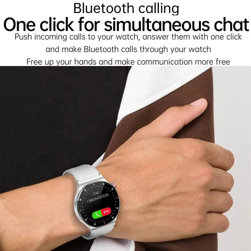 New Bluetooth Smartwatch Men Sports Fitness Tracker Waterproof Smartwatch