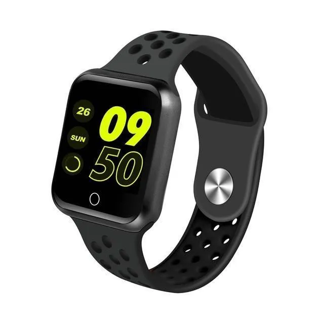 New IP67 Waterproof Sport Fitness Tracker Pedometer Heart Rate Blood Pressure Monitor Smartwatch For iPhone Android