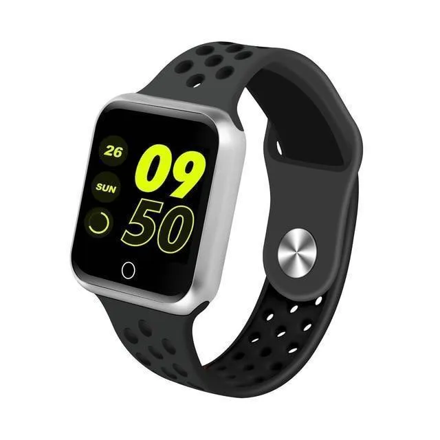 New IP67 Waterproof Sport Fitness Tracker Pedometer Heart Rate Blood Pressure Monitor Smartwatch For iPhone Android