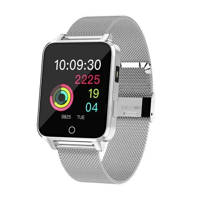 New IP68 Waterproof Android Smart Watch Bluetooth Wristband Heart Rate Pedometer Smartwatch For iPhone Android