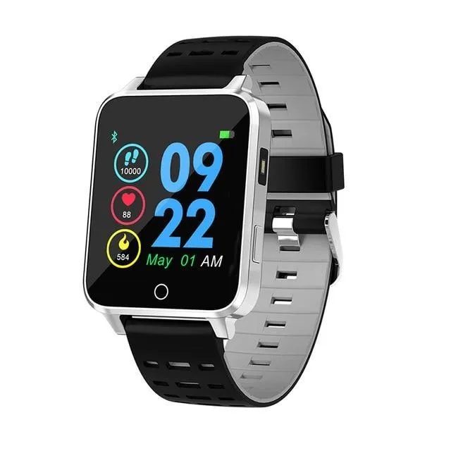 New IP68 Waterproof Android Smart Watch Bluetooth Wristband Heart Rate Pedometer Smartwatch For iPhone Android