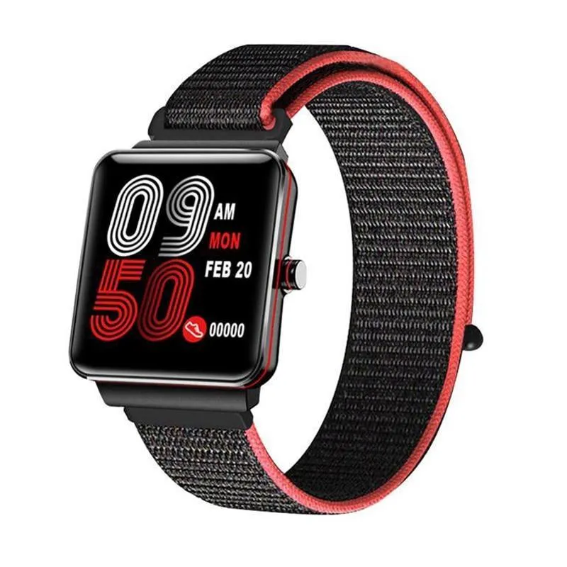 New IP68 Waterproof Step Heart Rate Blood Pressure Tracker Sport Fitness Smartwatch For iPhone Android