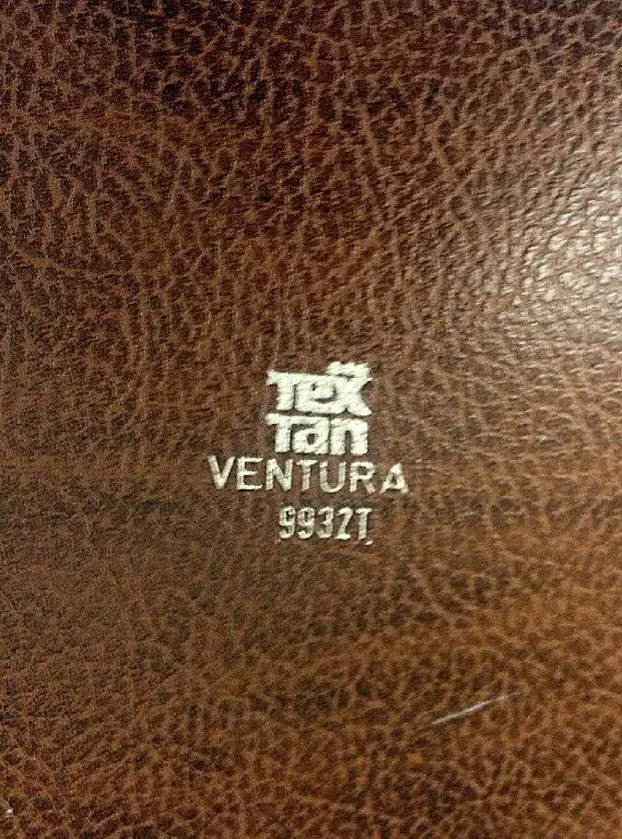 New- Vintage Tex-Tan Ventura- Brown Personal Grooming Case