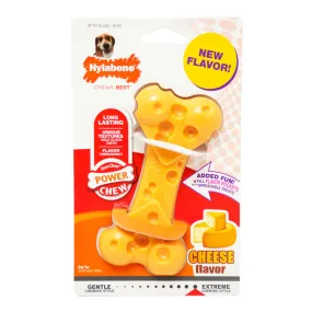 Nylabone Power Chew Cheese Bone Dog Toy