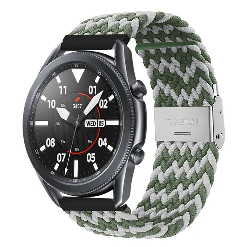 Nylon Braided Loop Watch Straps Compatible with the Huawei Watch Fit 2