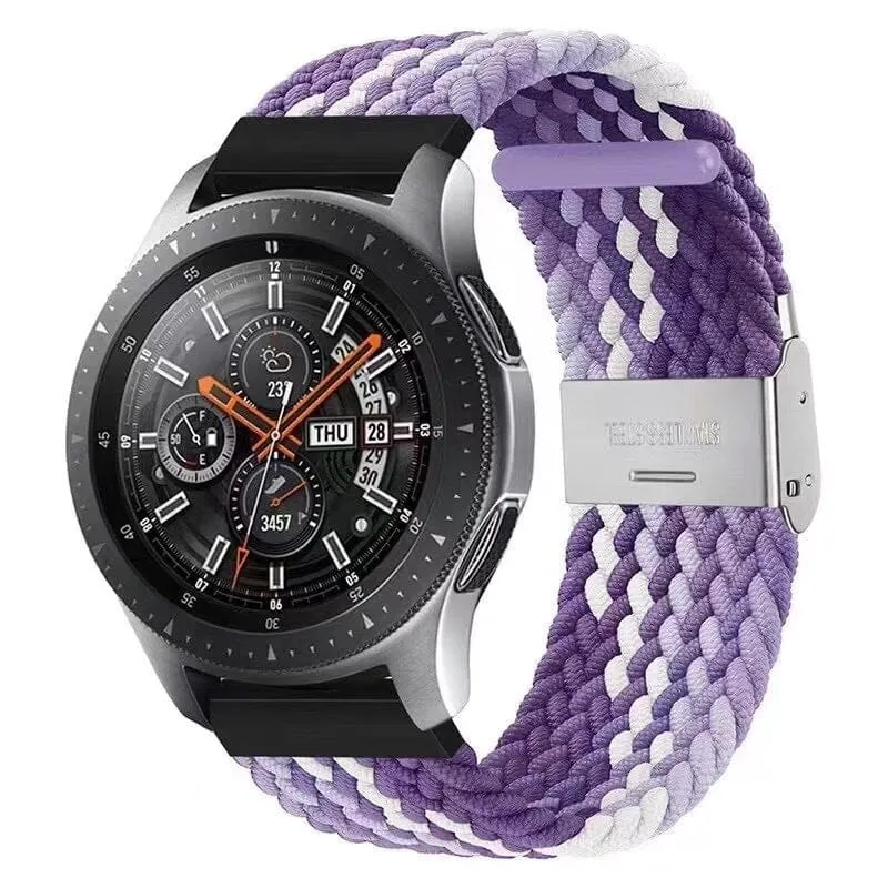 Nylon Braided Loop Watch Straps Compatible with the Huawei Watch Fit 2