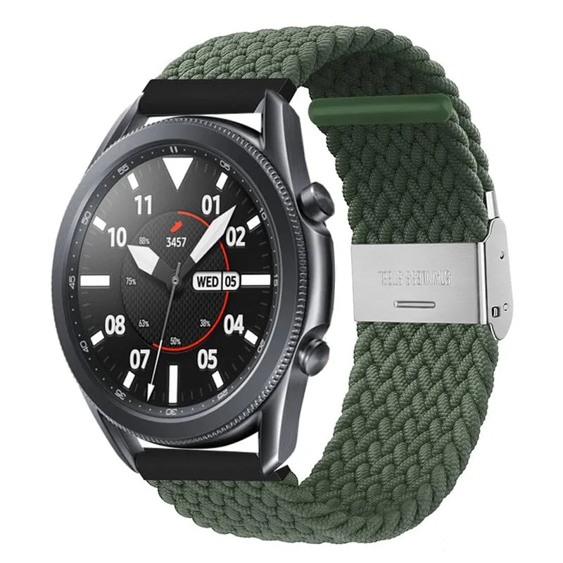 Nylon Braided Loop Watch Straps Compatible with the Huawei Watch Fit 2