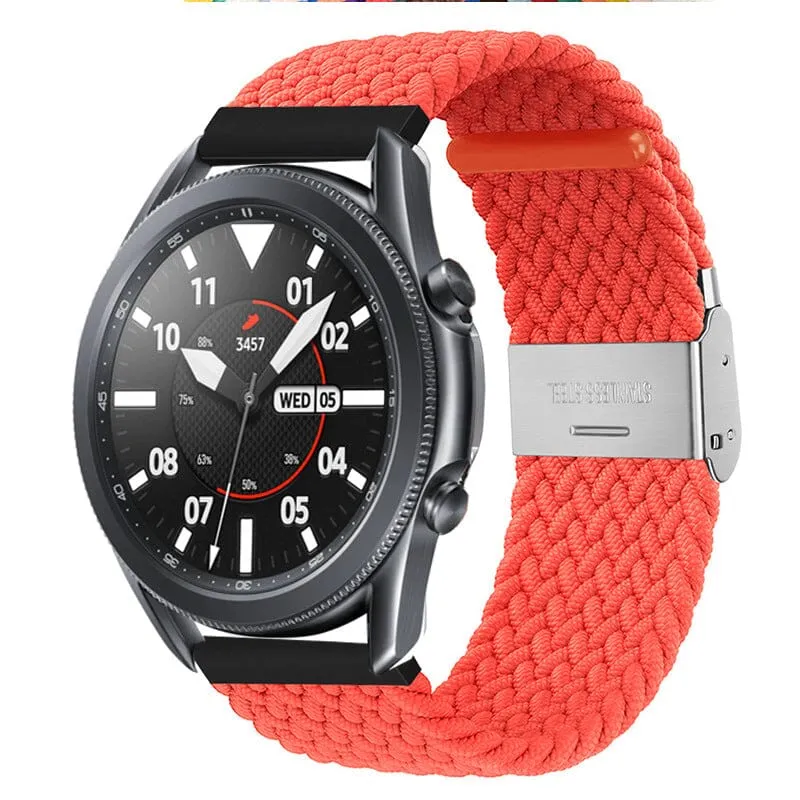 Nylon Braided Loop Watch Straps Compatible with the Huawei Watch Fit 2