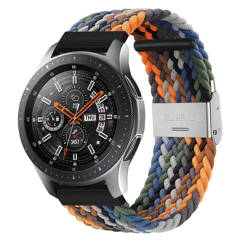 Nylon Braided Loop Watch Straps Compatible with the Huawei Watch Fit 2