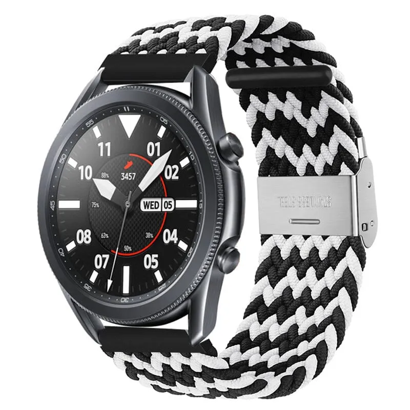 Nylon Braided Loop Watch Straps Compatible with the Huawei Watch Fit 2