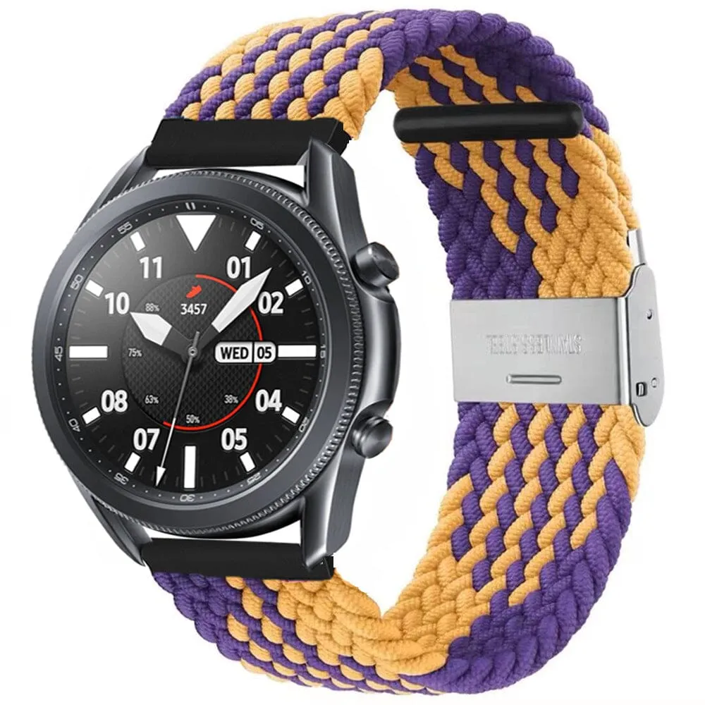 Nylon Braided Loop Watch Straps Compatible with the Huawei Watch Fit 2