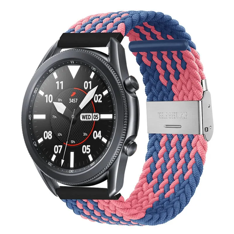 Nylon Braided Loop Watch Straps Compatible with the Huawei Watch Fit 2