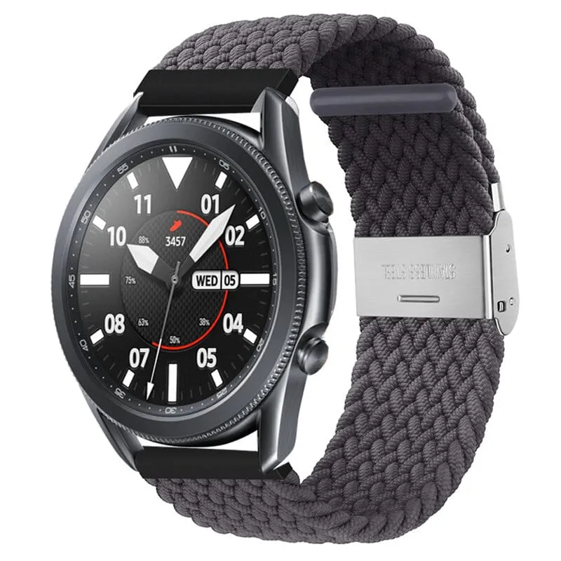 Nylon Braided Loop Watch Straps Compatible with the Huawei Watch Fit 2