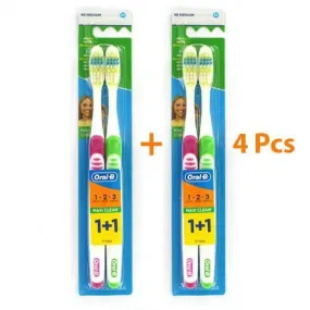 Oral-B Maxi Clean Toothbrush - Medium 1 1 x 2 (Offer)