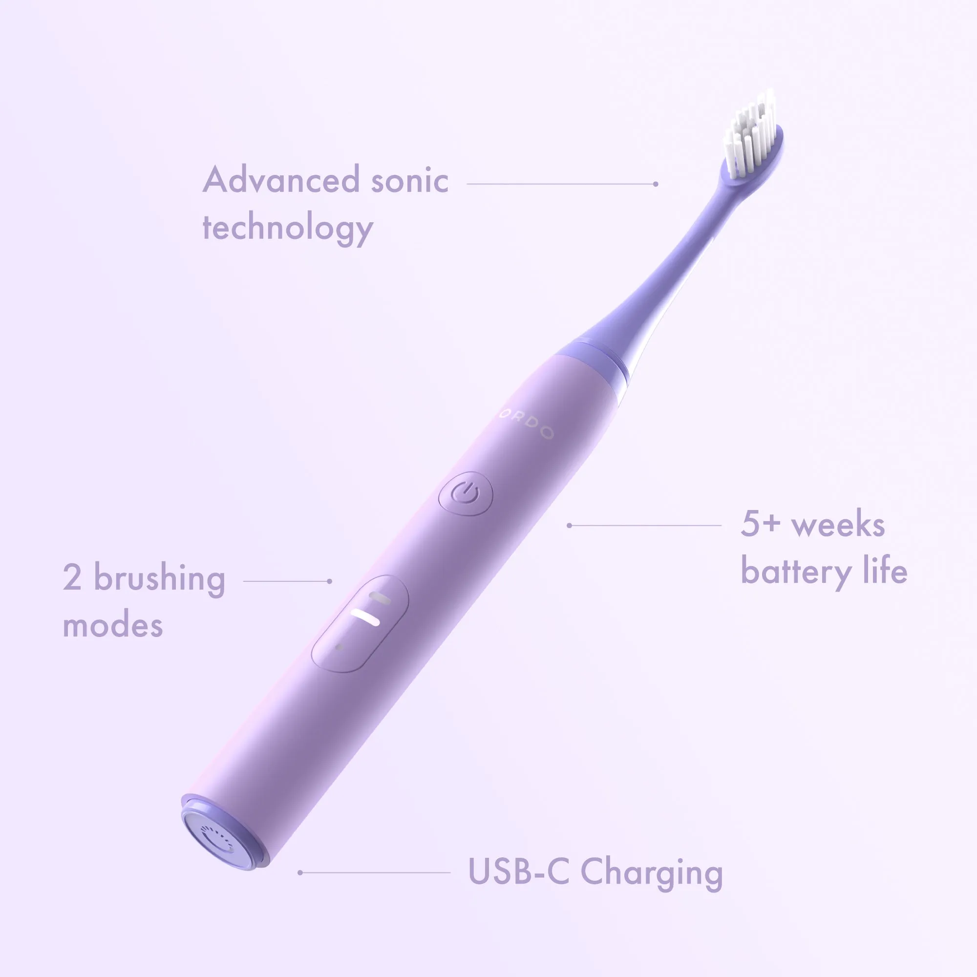 Ordo Sonic Lite Toothbrush Lavender