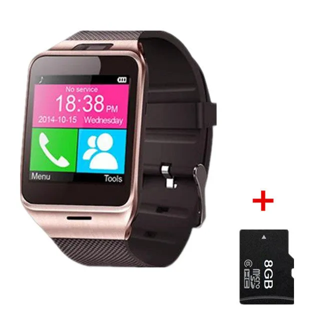 Original Aplus GV18 Bluetooth Smart Watch SIM NFC Camera Android Smart Watch