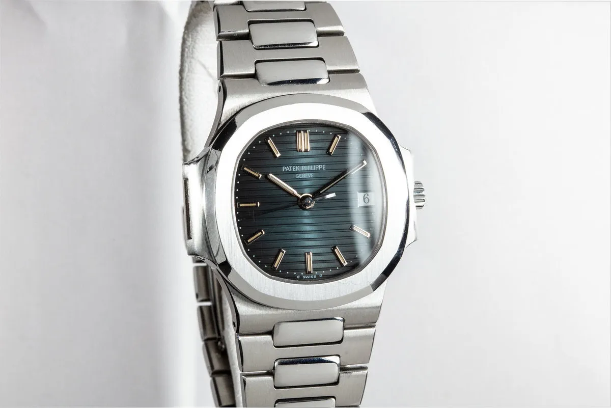 Patek Philippe Nautilus 3800 /1A with Blue Sigma Dial