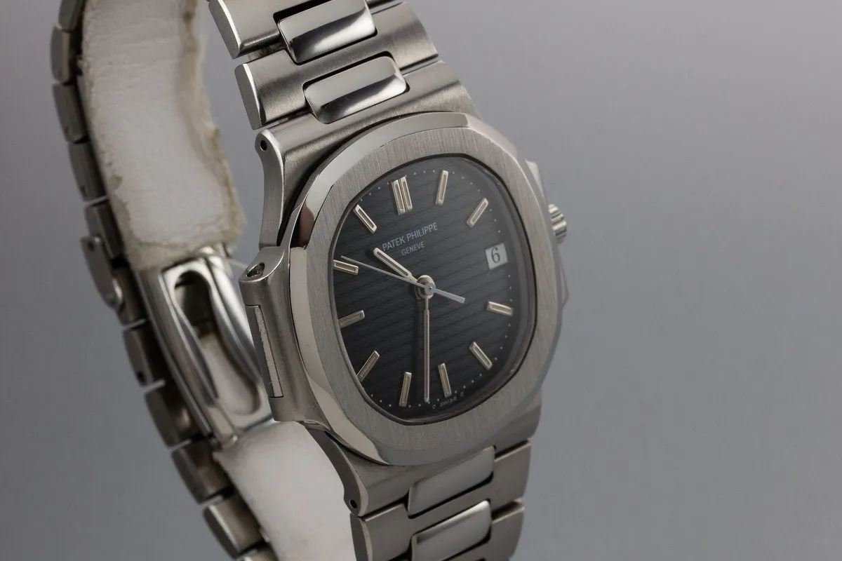 Patek Philippe Nautilus 3800 /1A with Blue Sigma Dial