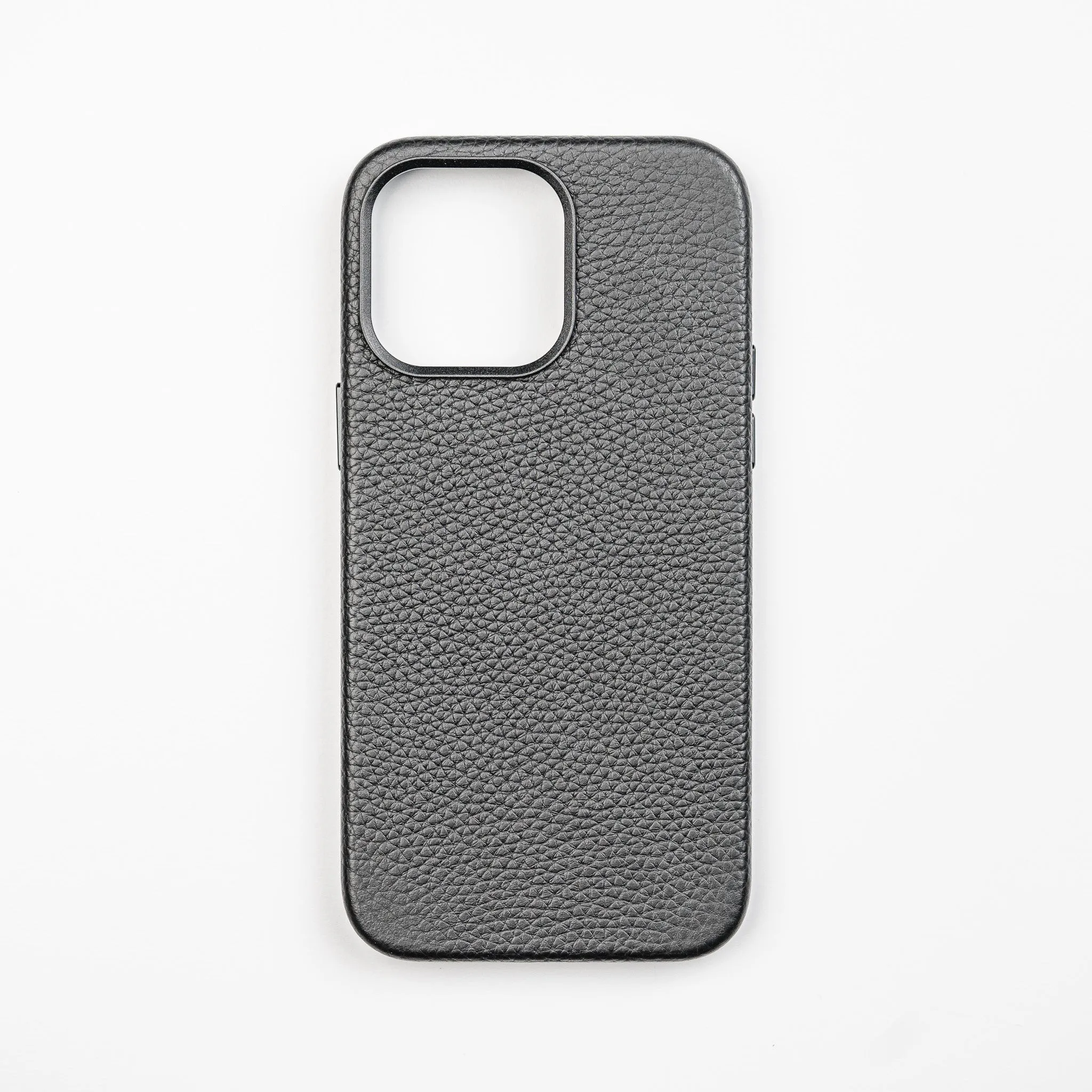 Pebble Leather iPhone 14 Case