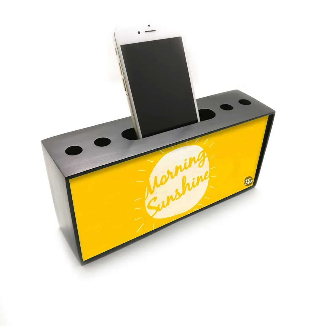 Pen Mobile Stand Holder Desk Organizer - Morning Sunshine