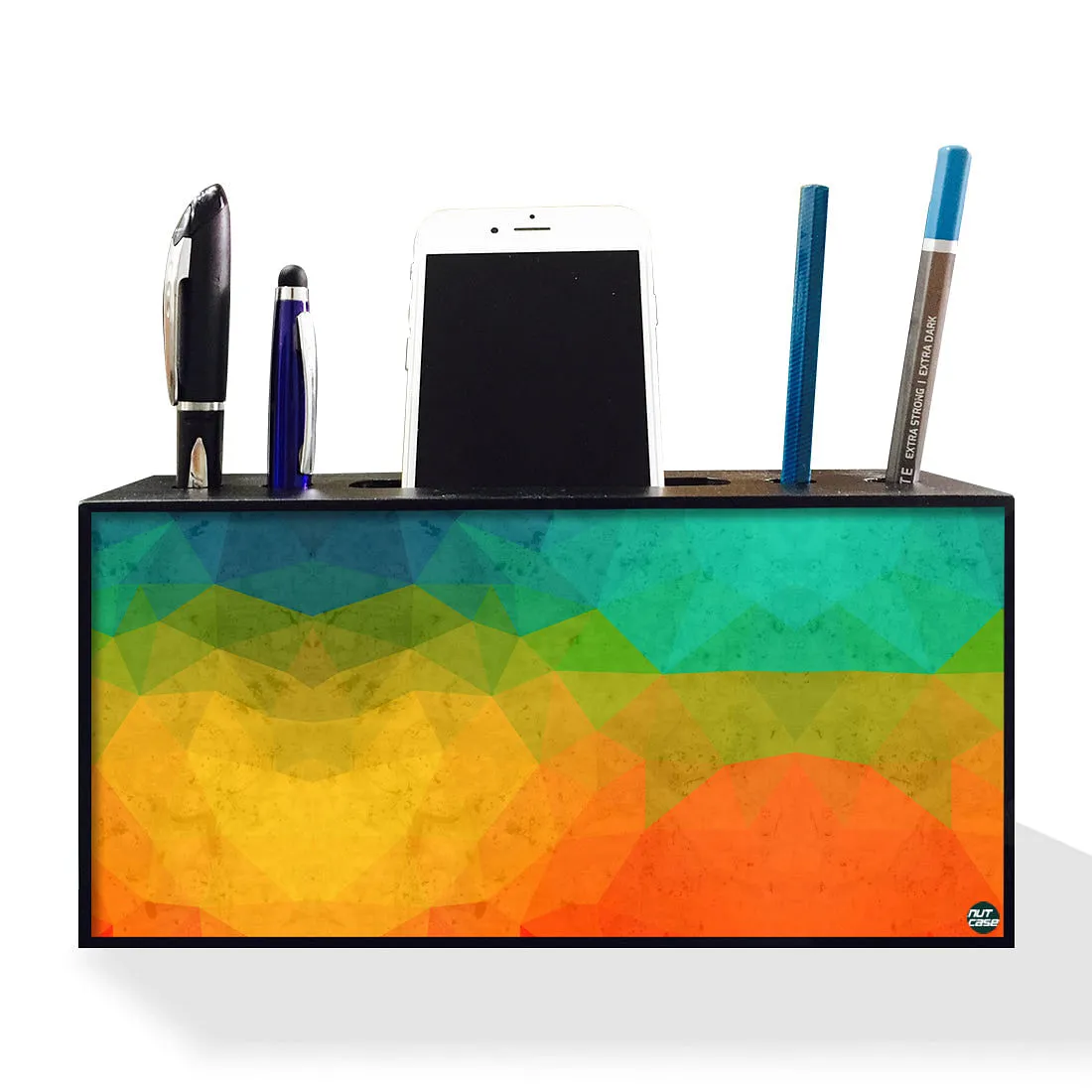 Pen Mobile Stand Holder Desk Organizer - Multicolors