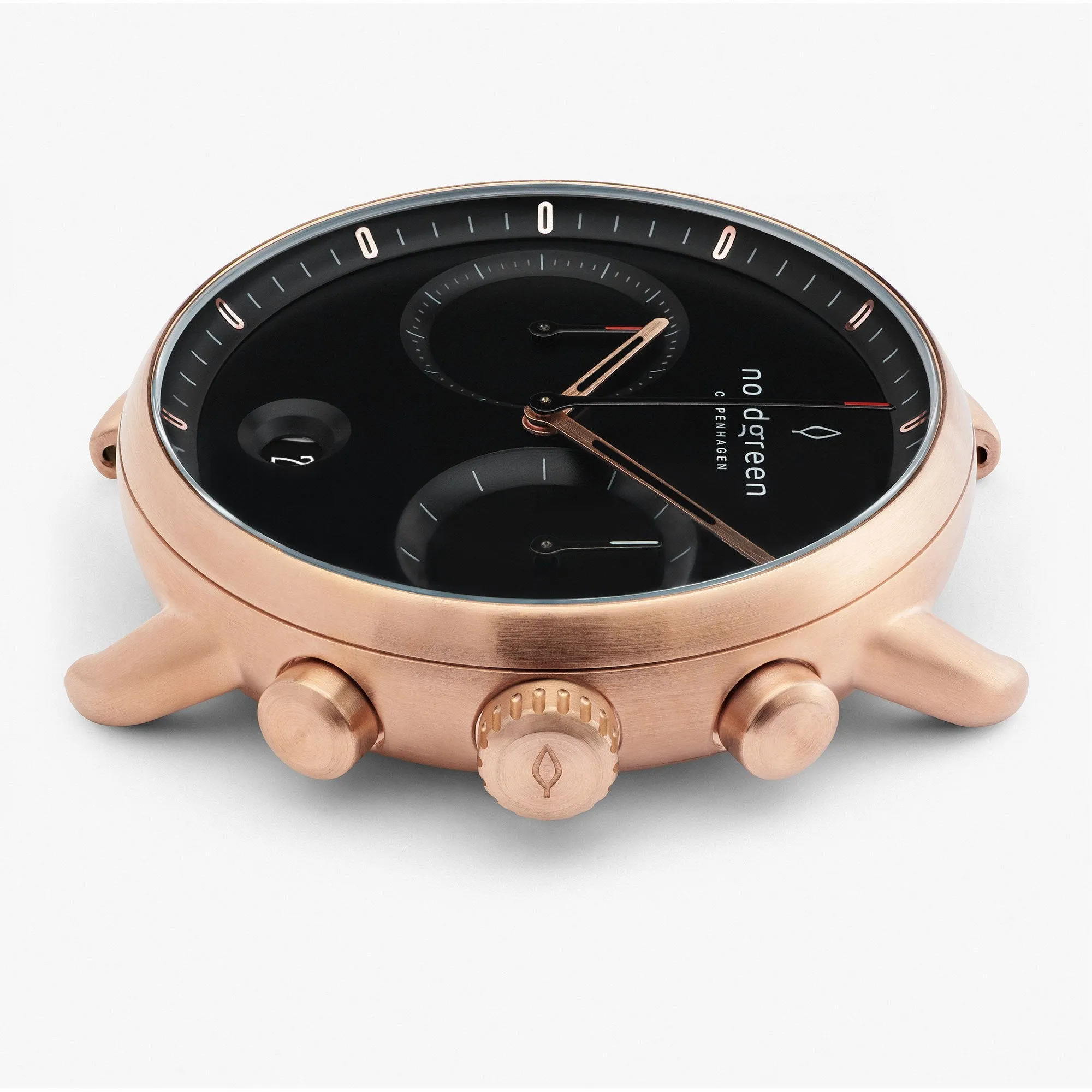 Pioneer | Black Dial - Black Leather