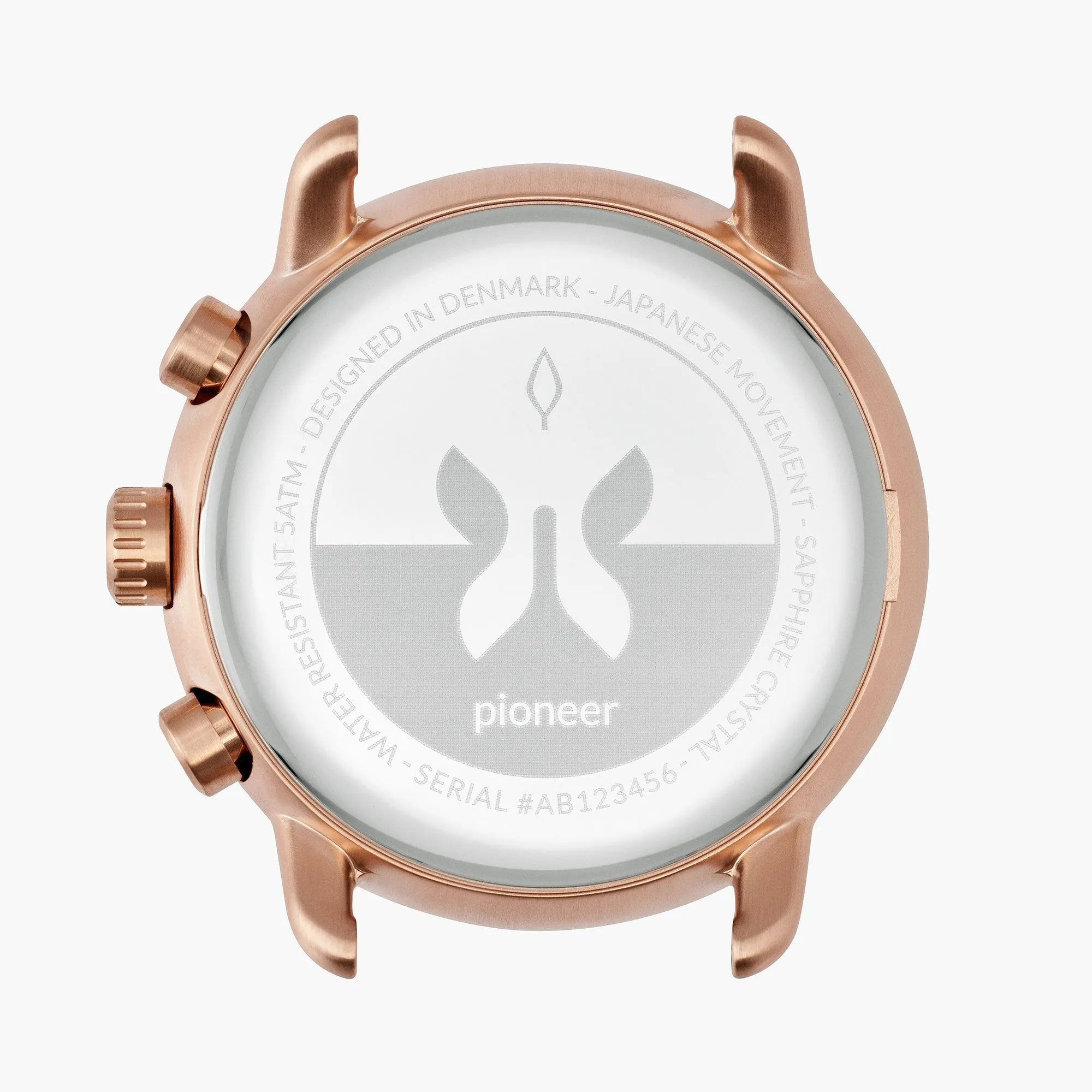 Pioneer | Black Dial - Black Leather