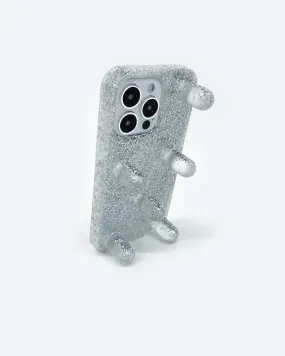 Poki Phone Case in Sparkle Cloud