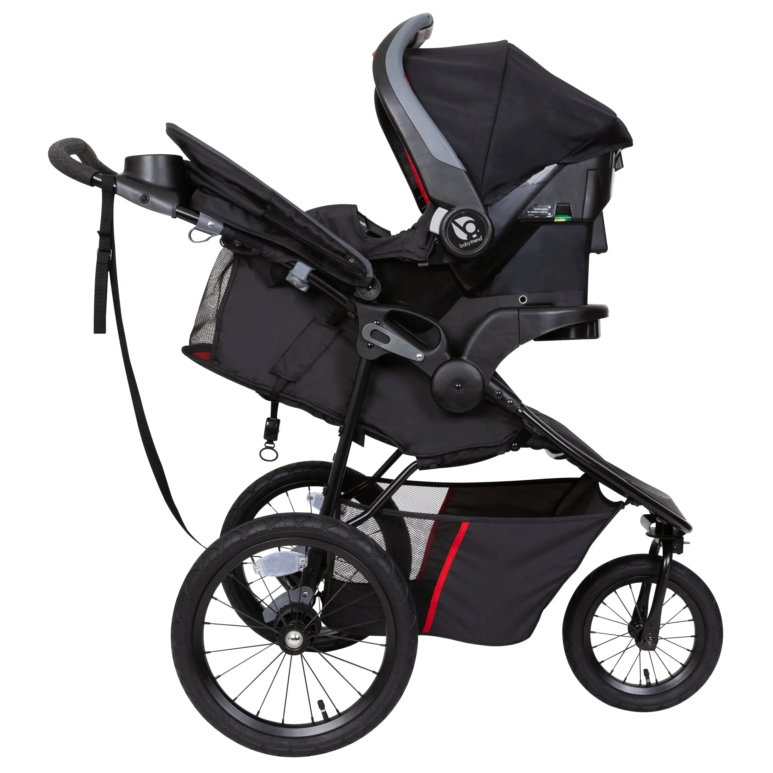 Pro Steer Jogger Travel System with Ally™ 35 Infant Car Seat - Mars Red (Walmart Exclusive)