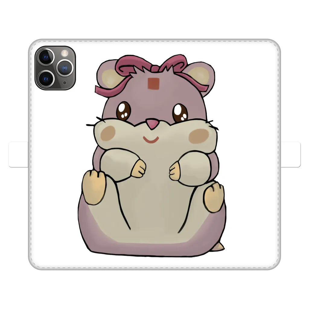 Purple Hamster Fully Printed Wallet Cases