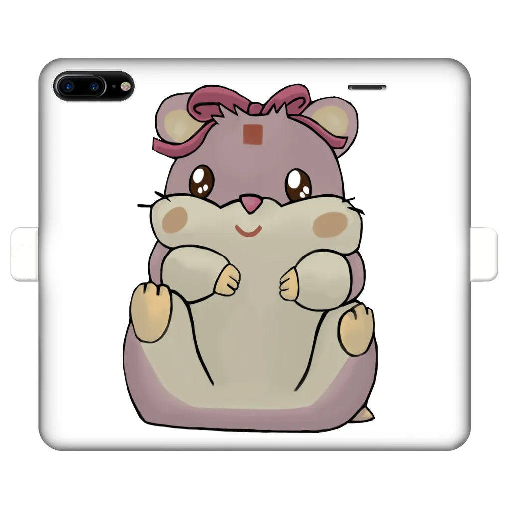 Purple Hamster Fully Printed Wallet Cases