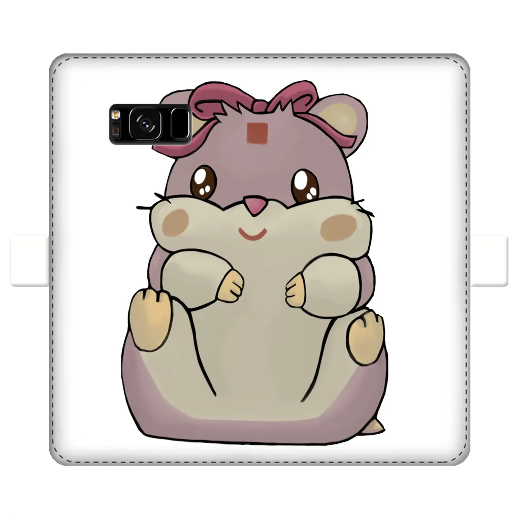 Purple Hamster Fully Printed Wallet Cases