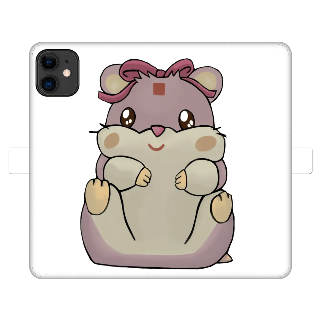 Purple Hamster Fully Printed Wallet Cases