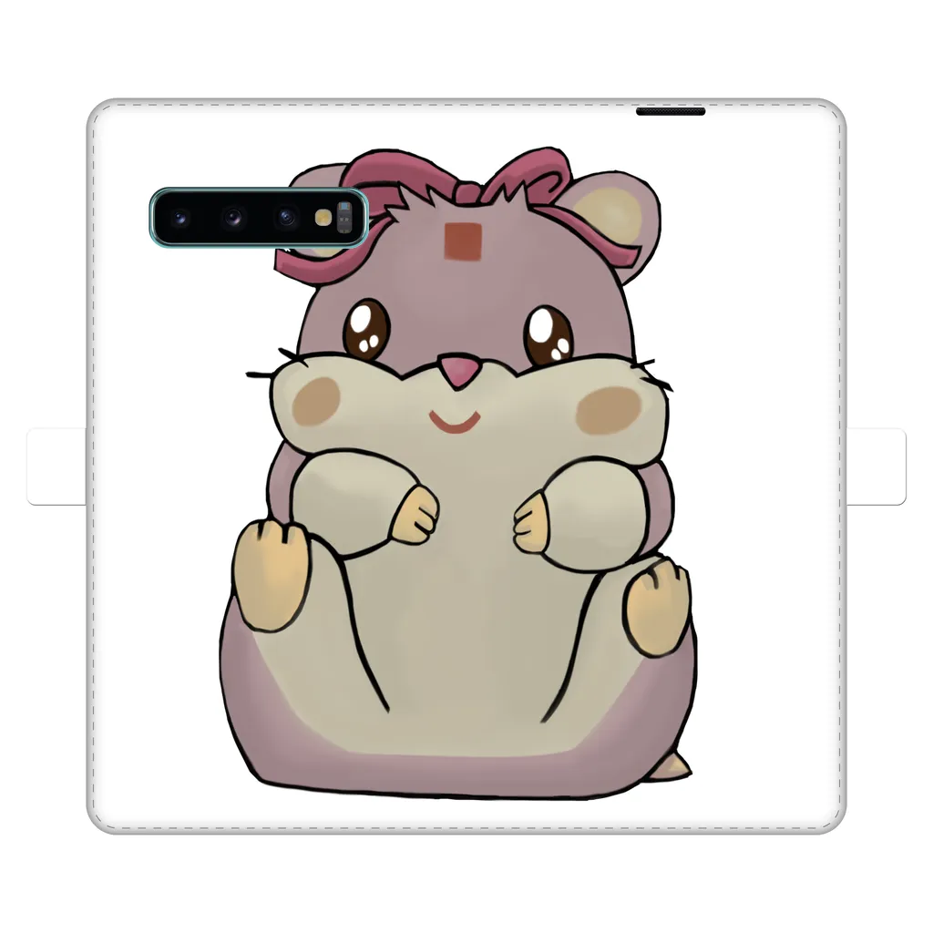 Purple Hamster Fully Printed Wallet Cases