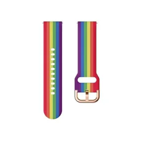 Rainbow Watch Straps compatible with the Huawei Watch GT3 Pro