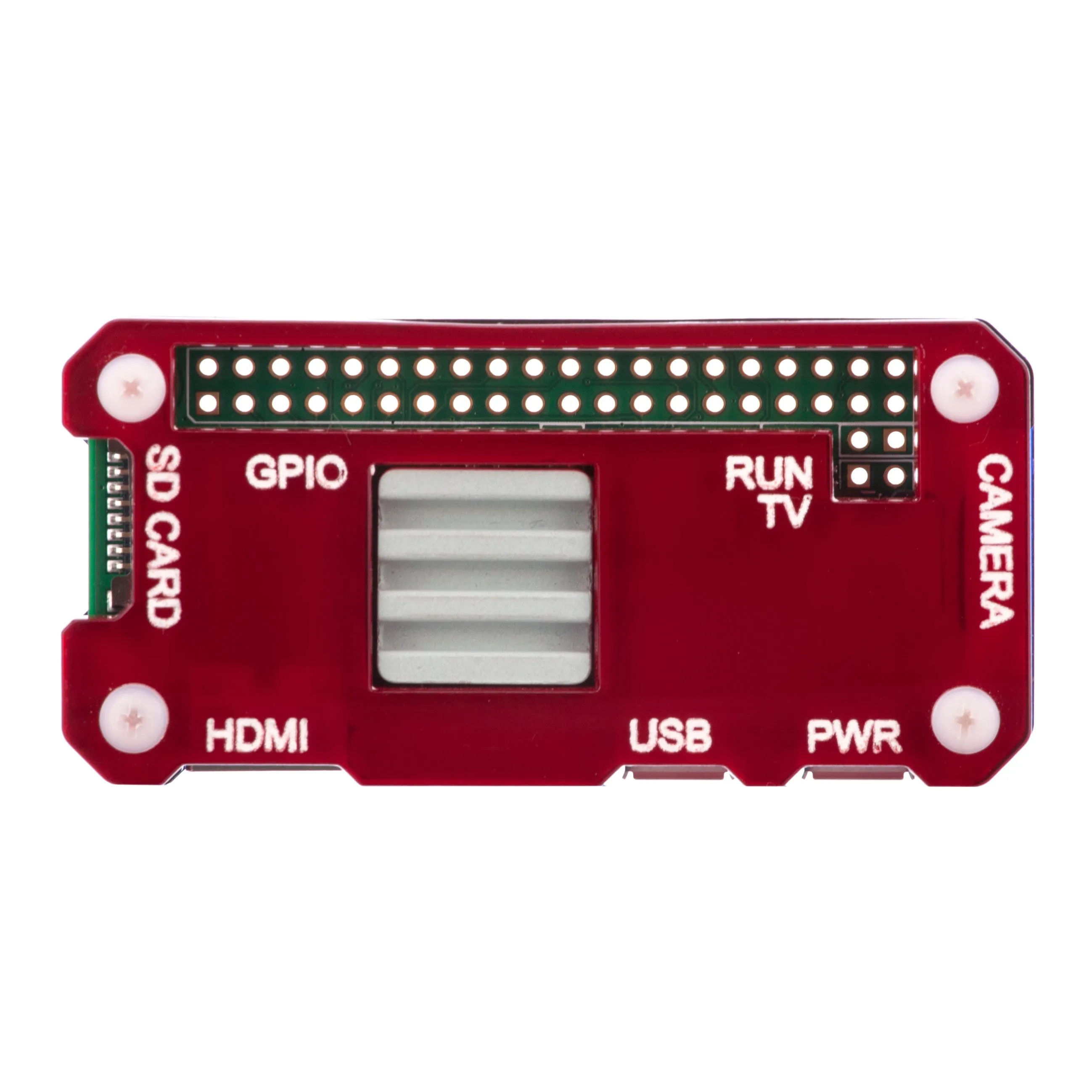 Raspberry Pi ZERO W / ZERO 2 W Case with Ceramic Heatsink - MIX-I