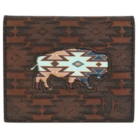 Red Dirt Hat Co Bifold Buffalo Inlay 22228878W6