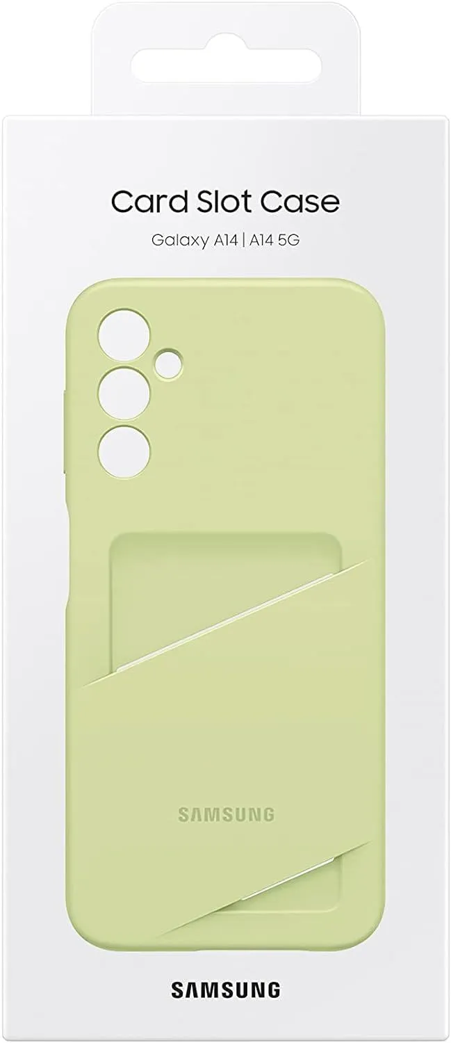 Samsung Galaxy A14 5G Card Slot Case Lime - EF-OA146TGEGWW