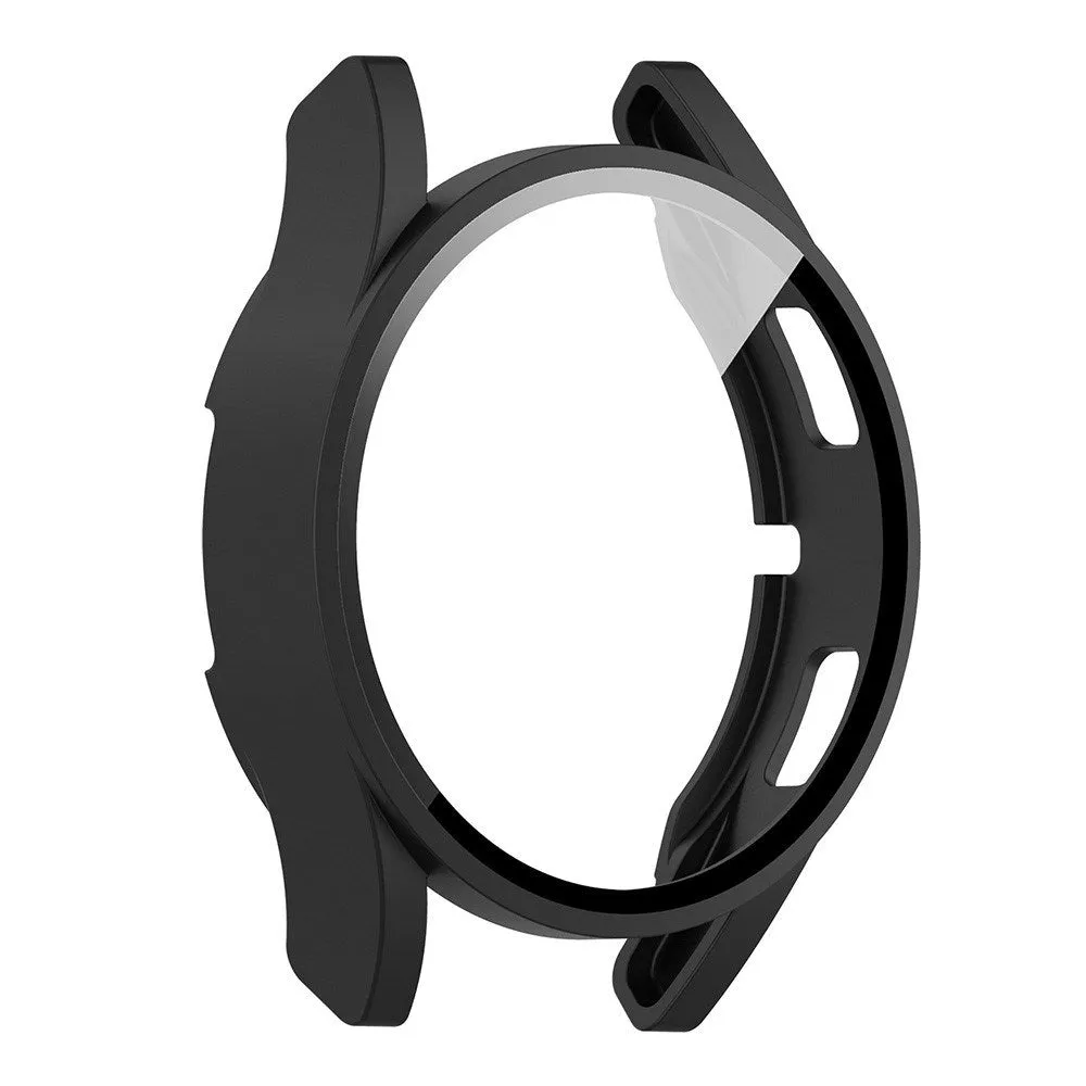 Samsung Galaxy Watch 4 (40mm) / FE (40mm) Plastik Cover m. Indbygget Skærmbeskytter - Sort