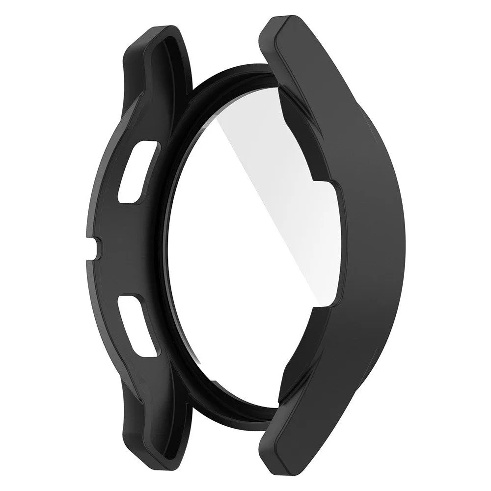 Samsung Galaxy Watch 4 (40mm) / FE (40mm) Plastik Cover m. Indbygget Skærmbeskytter - Sort