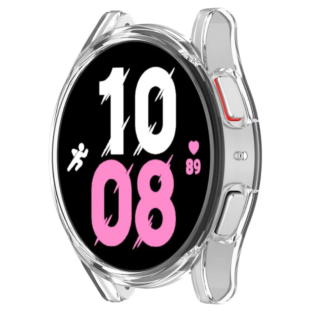 Samsung Galaxy Watch 6 / 5 / 4 / FE (40mm) - Plast Cover - Gennemsigtig