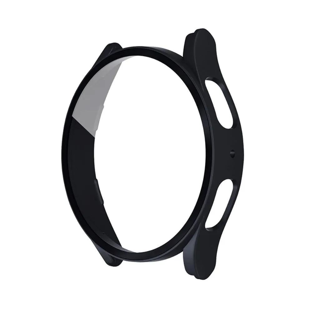 Samsung Galaxy Watch 7 / 6 / 5 / 4 / FE (40mm) Hård Plast Cover m. Indbygget Skærmbeskyttelse - Sort