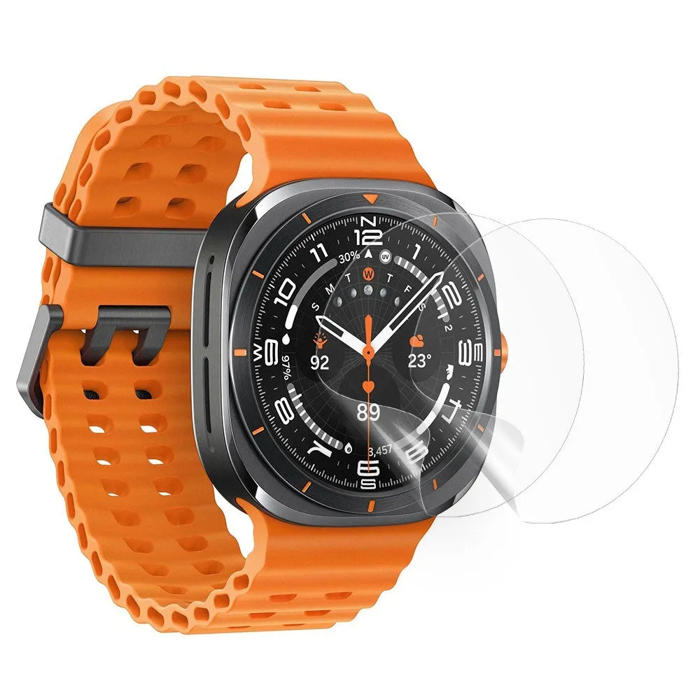 Samsung Galaxy Watch Ultra (47mm) Beskyttelsesfilm - 2. stk - Gennemsigtig