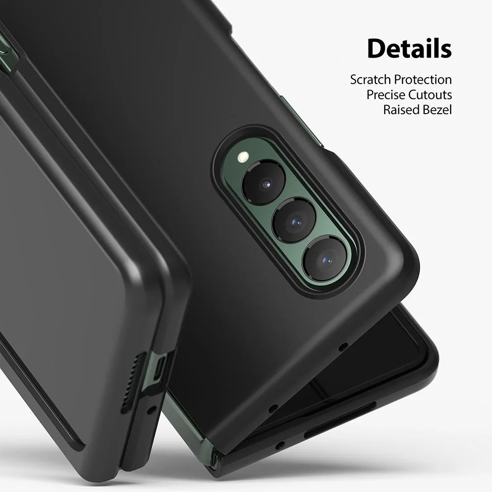 Samsung Galaxy Z Fold 3 Case Cover| Slim Series| Black