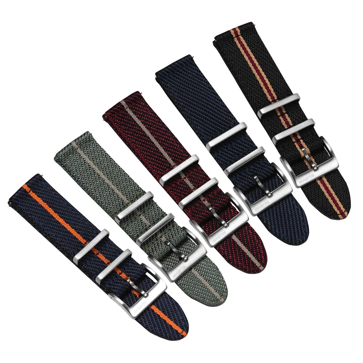 Seasalter Military Nylon Watch Strap - Black