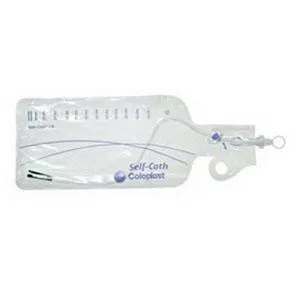 Self-Cath Female Closed System with Collection Bag 14 Fr 6" 1100 mL