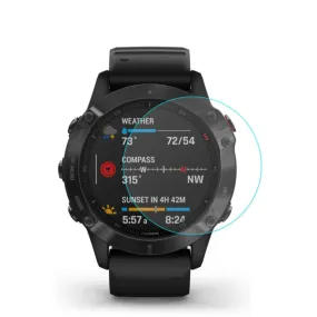 (Set of 2) Garmin Fenix 6 / 6 Pro / 6 Sapphire Armored Glass Display 0.2 mm