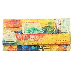 ShopMantra Wallet for Women's |Women's Wallet | Clutch | Vegan Leather|Holds Upto 11 Cards 1 Id Slot|2 Notes and 1 Coin Compartment| Magnetic Closure|Multicolor